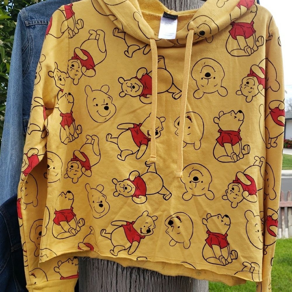 Yellow Winnie the Pooh Hoodie